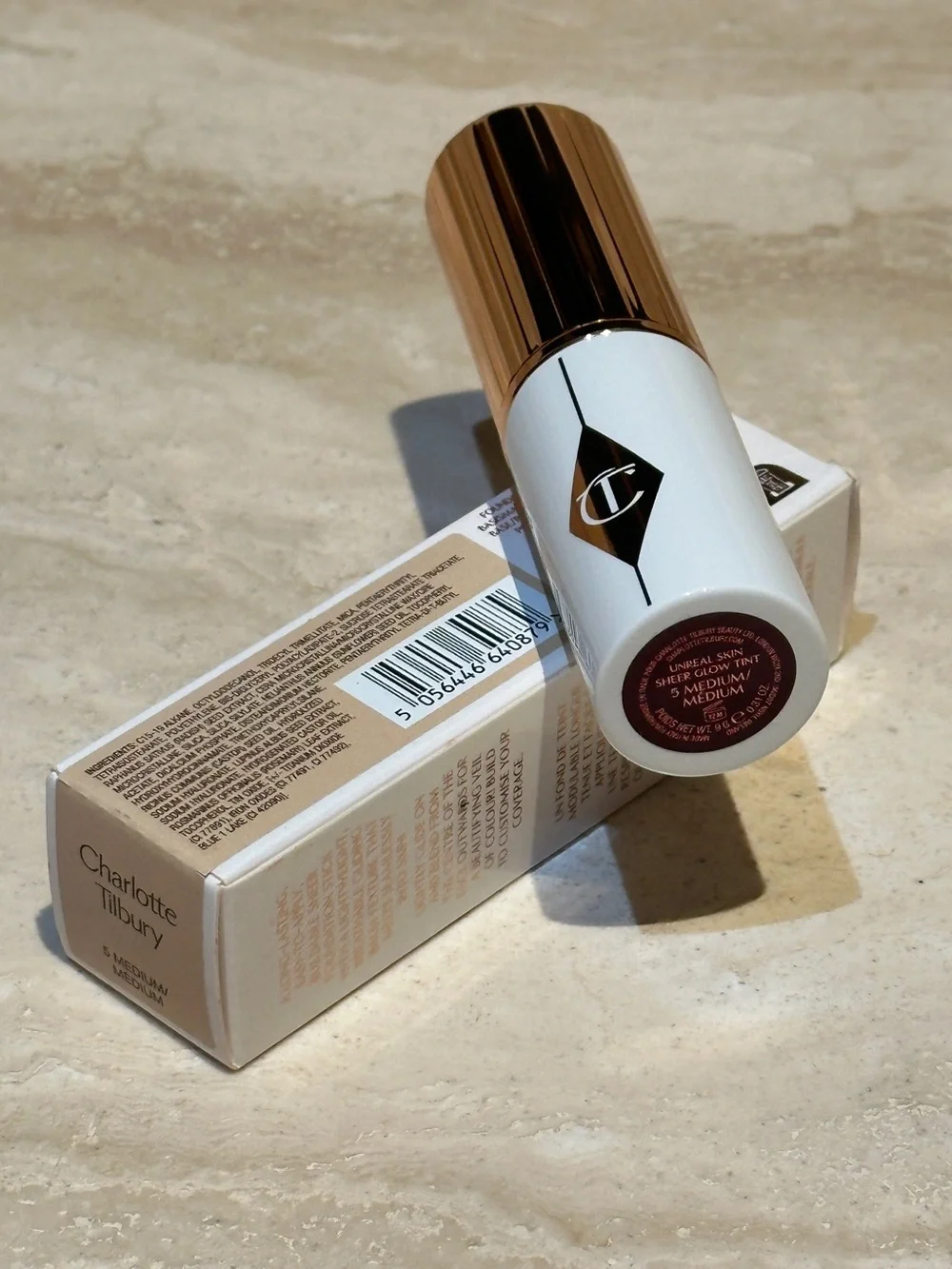Charlotte Tilbury Unreal Skin Sheer Glow Tint Foundation Stick - 5 Medium